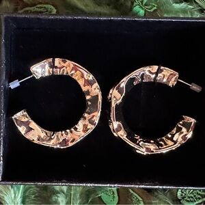Beautiful Gold Tone Earrings